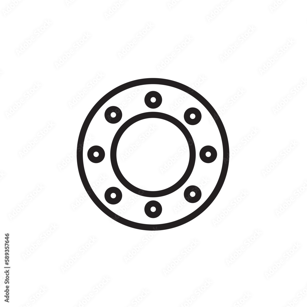 Fashion Machine Metal Outline Icon Fashion Machine Metal Outline Icon