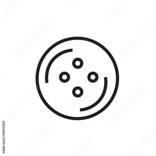Clothes Sewing Tailor Outline Icon