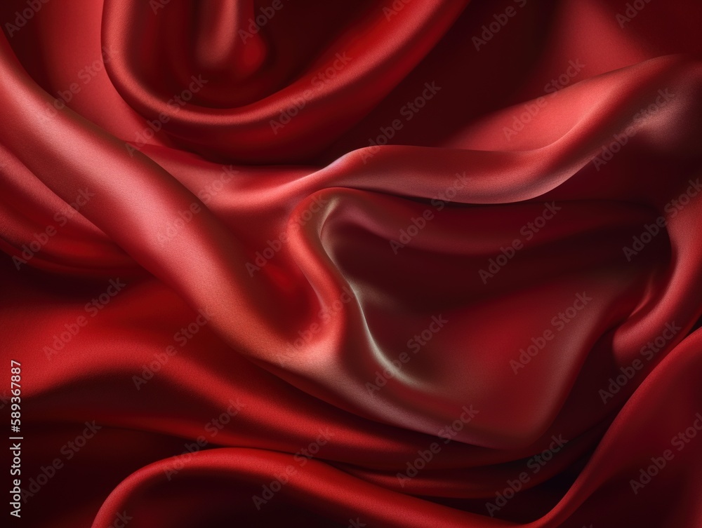 Fototapeta premium red silk background