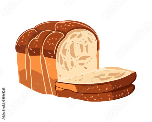 bread baked food