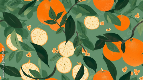 Orange fruit texture background, orange wallpaper