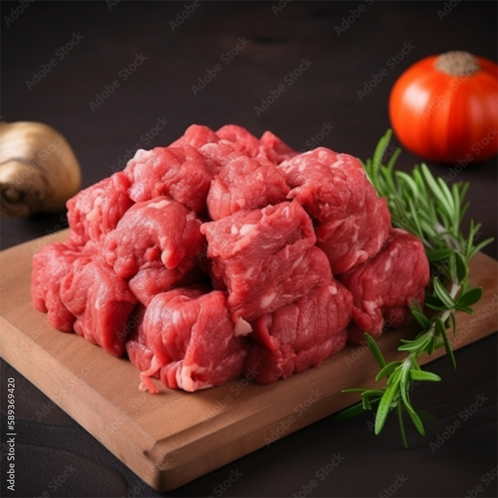 Preparando cardápio de carne vermelha criado por IA