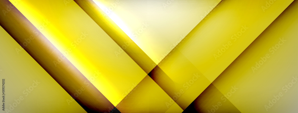 Obraz premium Abstract lines geometric techno background layout