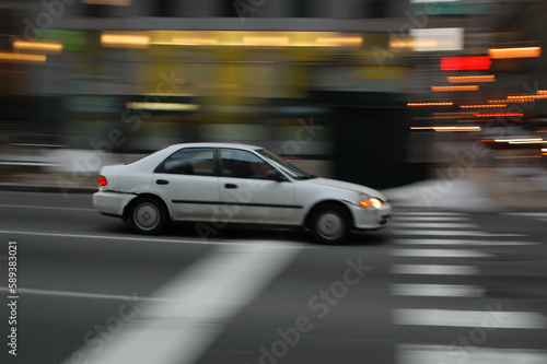 speeding car © harikrishnan