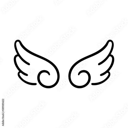 angel wings in heaven hawk feather wing pattern