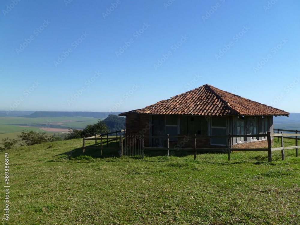Fototapeta premium house on the farm
