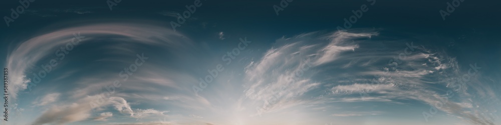 Neon green sky panorama with Cirrus clouds. Seamless hdr 360 degree pano in spherical equirectangular format. Sky dome or zenith for 3D visualization, sky replacement for collage Neon green sky panorama with Cirrus clouds. Seamless hdr 360 degree pano in spherical equirectangular format. Sky dome or zenith for 3D visualization, sky replacement for collage
