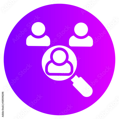 vacancy gradient icon