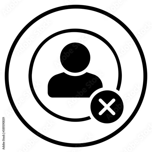 fired glyph icon