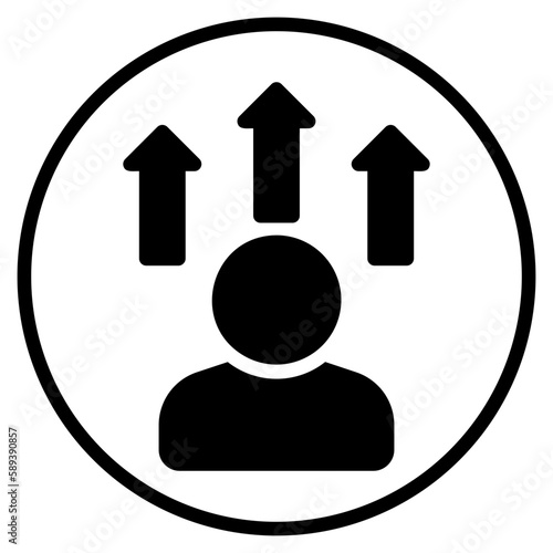 promotion glyph icon