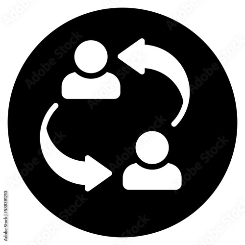 exchange glyph icon