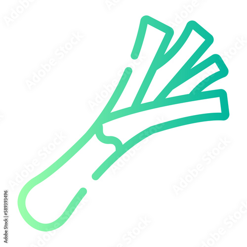 leek gradient icon