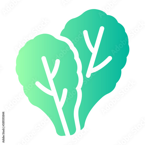 spinach gradient icon
