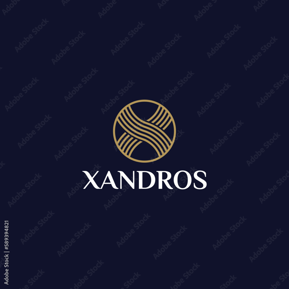 Letter X Simple Monogram Logo Letter X Simple Monogram Logo