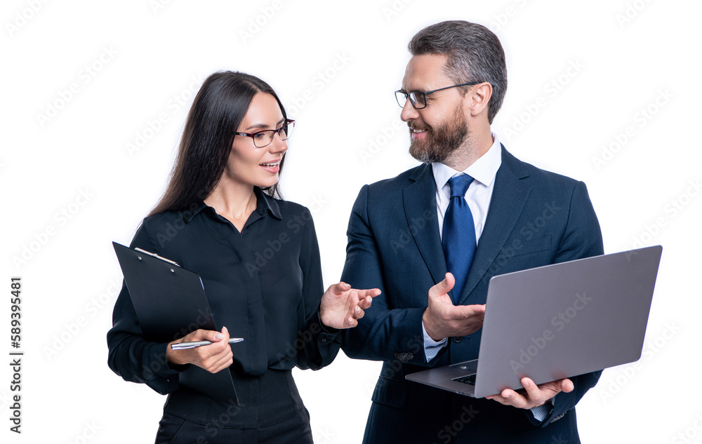 smiling business secretary and manager in formalwear. photo of business secretary and manager. smiling business secretary and manager in formalwear. photo of business secretary and manager.