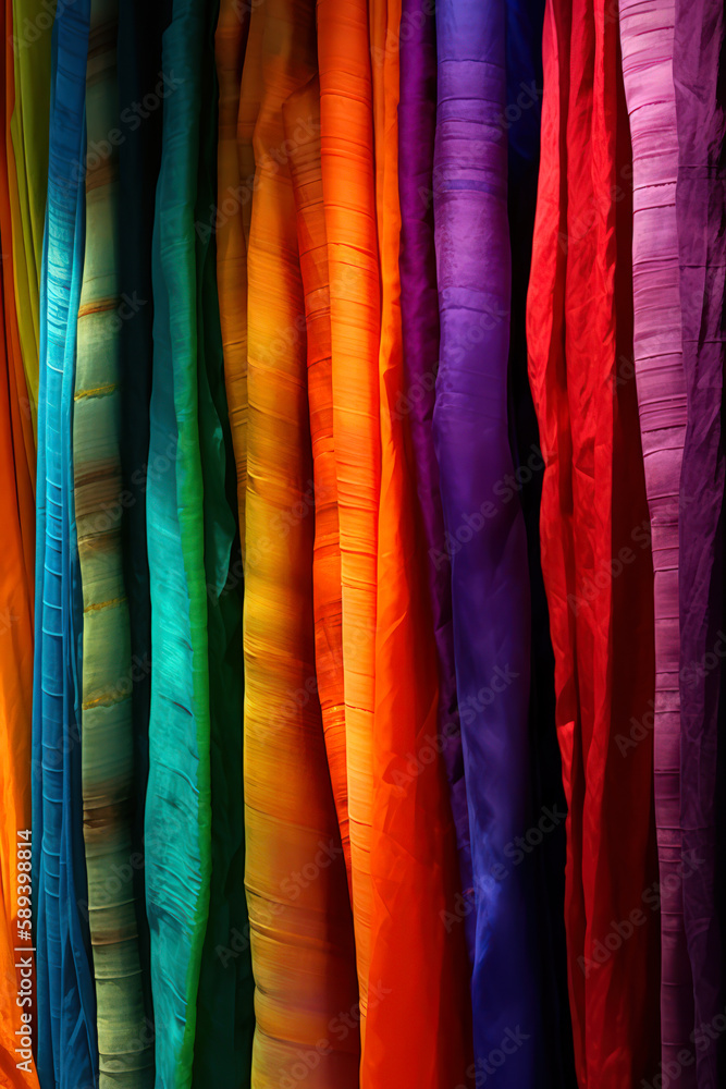 Abstract Silk Texture - Generative AI Abstract Silk Texture - Generative AI