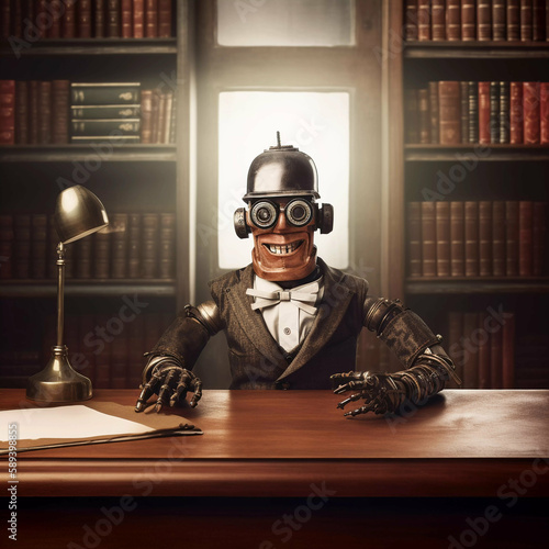 AI Robot Professional - AI lawyer, doctor, accountant, businessman, CEO, boss 