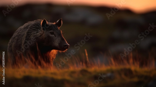 Aardvark enjoying the sun
