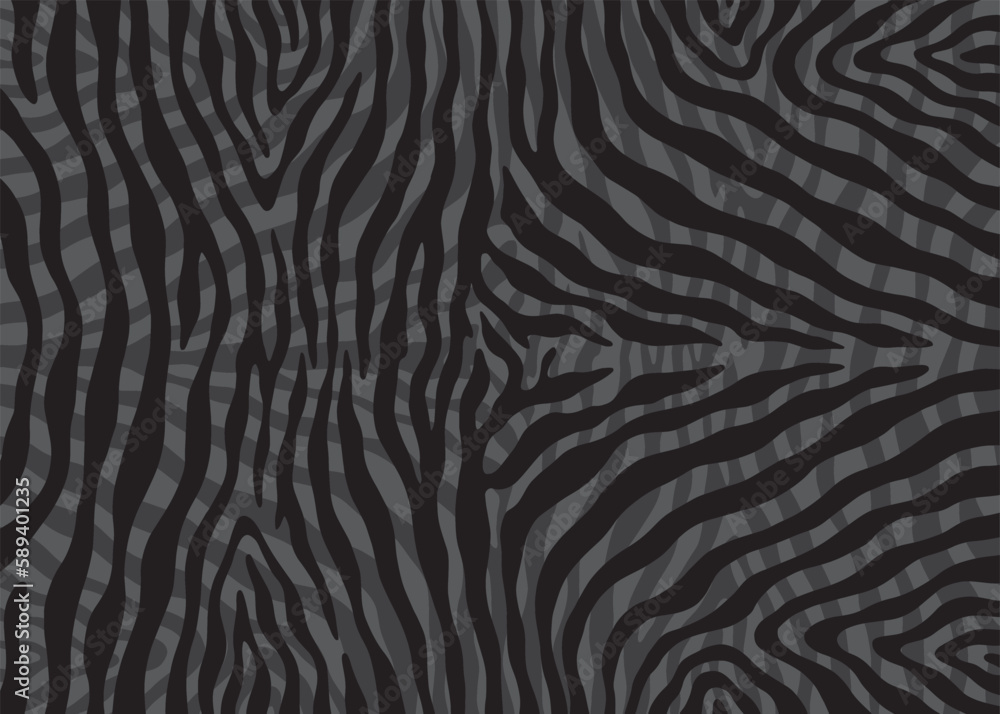 Zebra print pattern design. Vector illustration background. Zebra print pattern design. Vector illustration background.