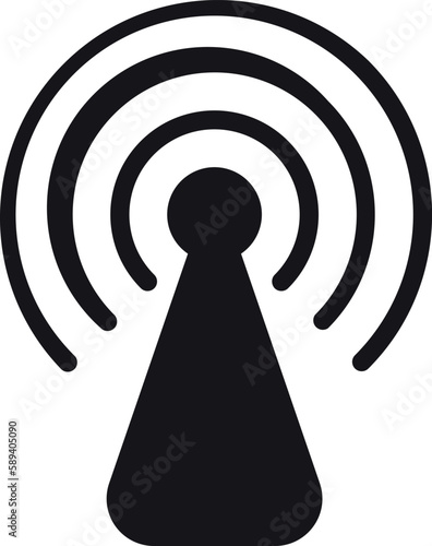 The Wifi Router icon represents a device that enables wireless communication between devices by creating a local area network (LAN) or providing access to a wider area network (WAN)a