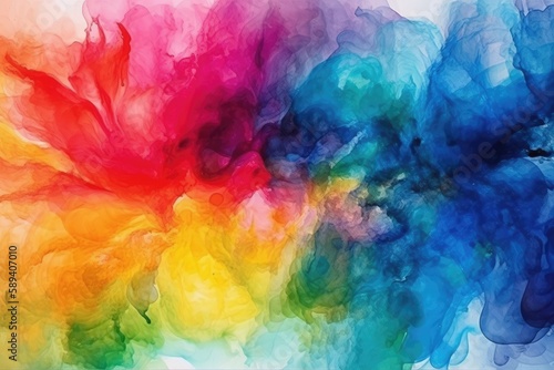 abstract watercolor background © Man888