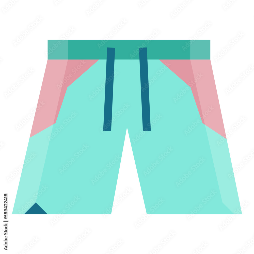 short Pants flat icon short Pants flat icon