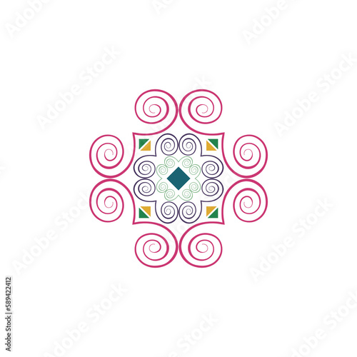 Hmong spiral pattern  photo