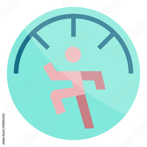 Speed flat icon