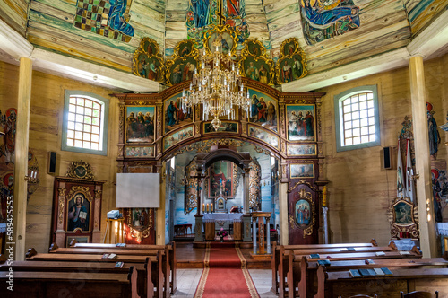 Church of the Nativity of St. John the Baptist. Michniowiec, Subcarpathian Voivodeship, Poland. © Darek Bednarek