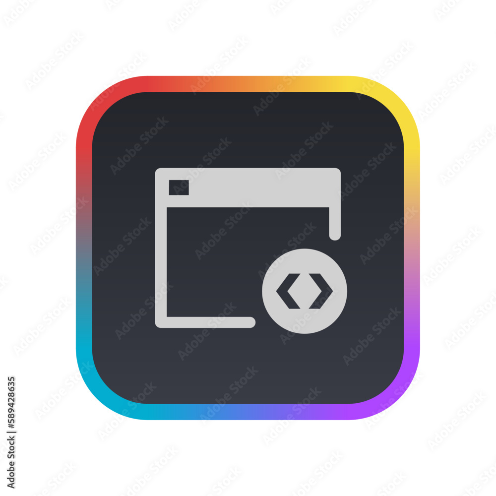 Code - Pictogram (icon) Code - Pictogram (icon)