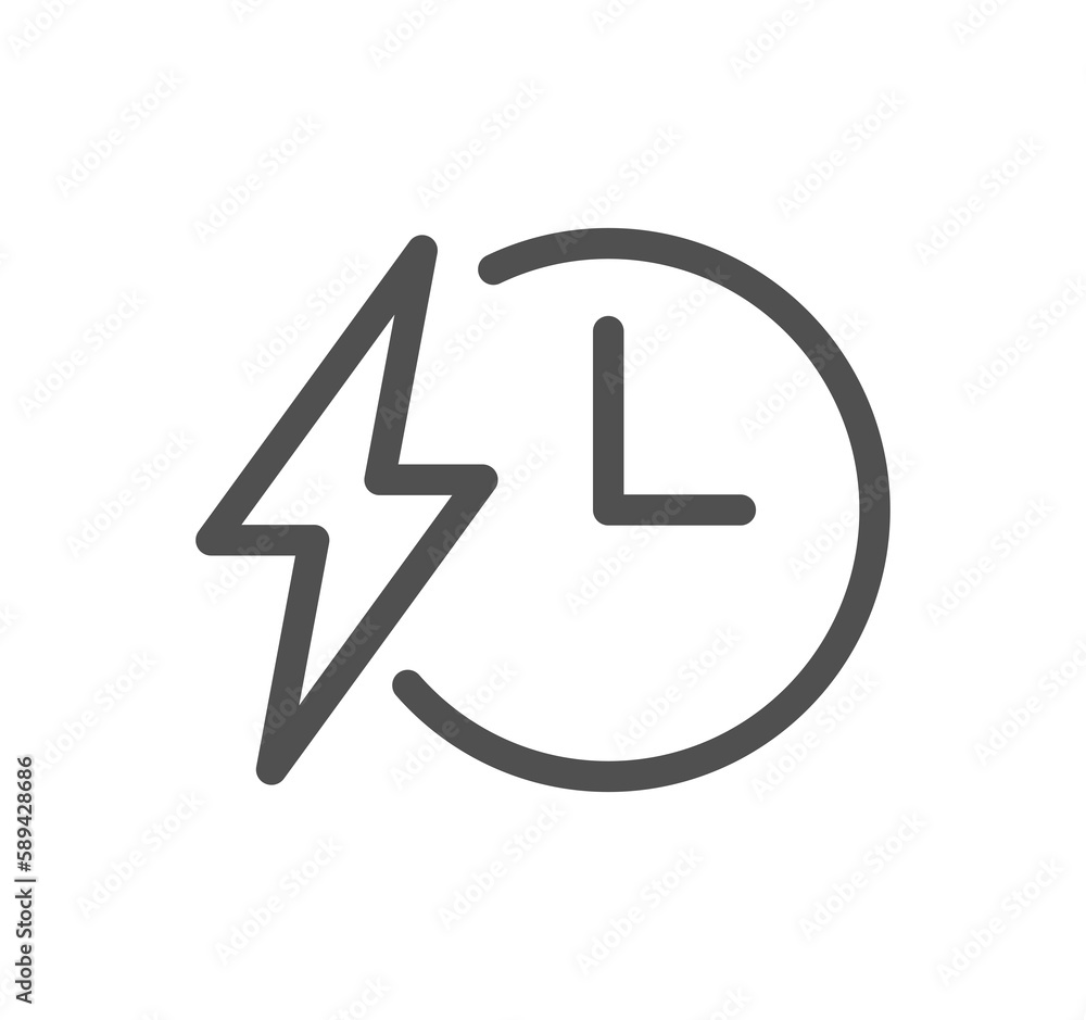 Energy related icon outline and linear symbol.
Energy related icon outline and linear symbol.