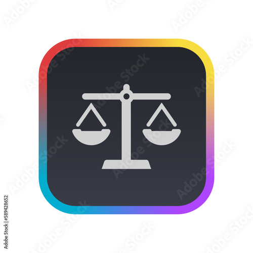 Justice - Pictogram (icon) 