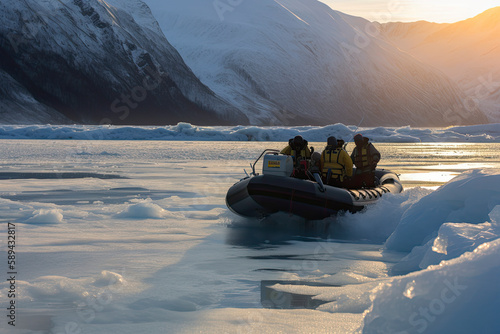 Adventure on the icy waters of Alaska