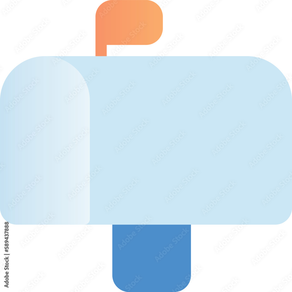 The mailbox icon represents a physical mailbox for sending and receiving mail. It is often used to indicate the presence of new mail, messages, or notifications in an email inbox The mailbox icon represents a physical mailbox for sending and receiving mail. It is often used to indicate the presence of new mail, messages, or notifications in an email inbox