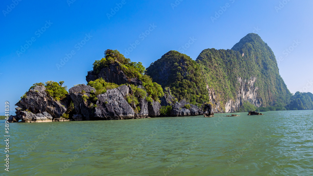Felseninsel in Thailand