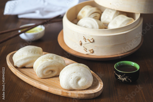 Mantou asian bread