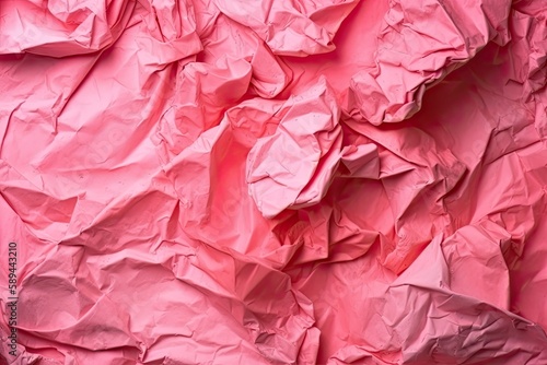 Wallpaper Mural Abstract background of a sheet of colored crumpled paper. Generative AI Torontodigital.ca