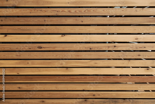 Brown wooden fence. Timber board texture