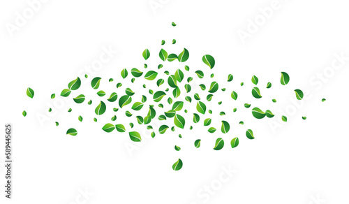 Grassy Greens Motion Vector White Background.