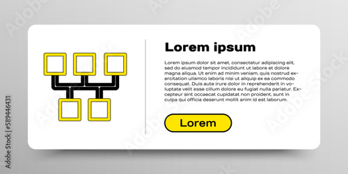Line Gear shifter icon isolated on white background. Transmission icon. Colorful outline concept. Vector