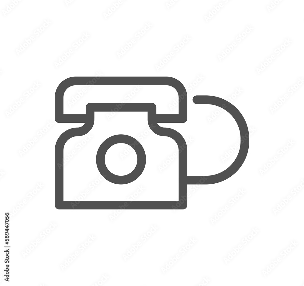 Electronic and device related icon outline and linear symbol.	
