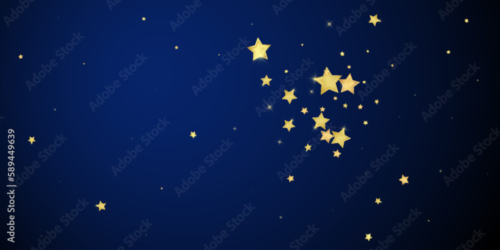 Magic stars vector overlay. Gold stars scattered Magic stars vector overlay. Gold stars scattered