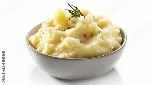 mashed potatoes in a bowl