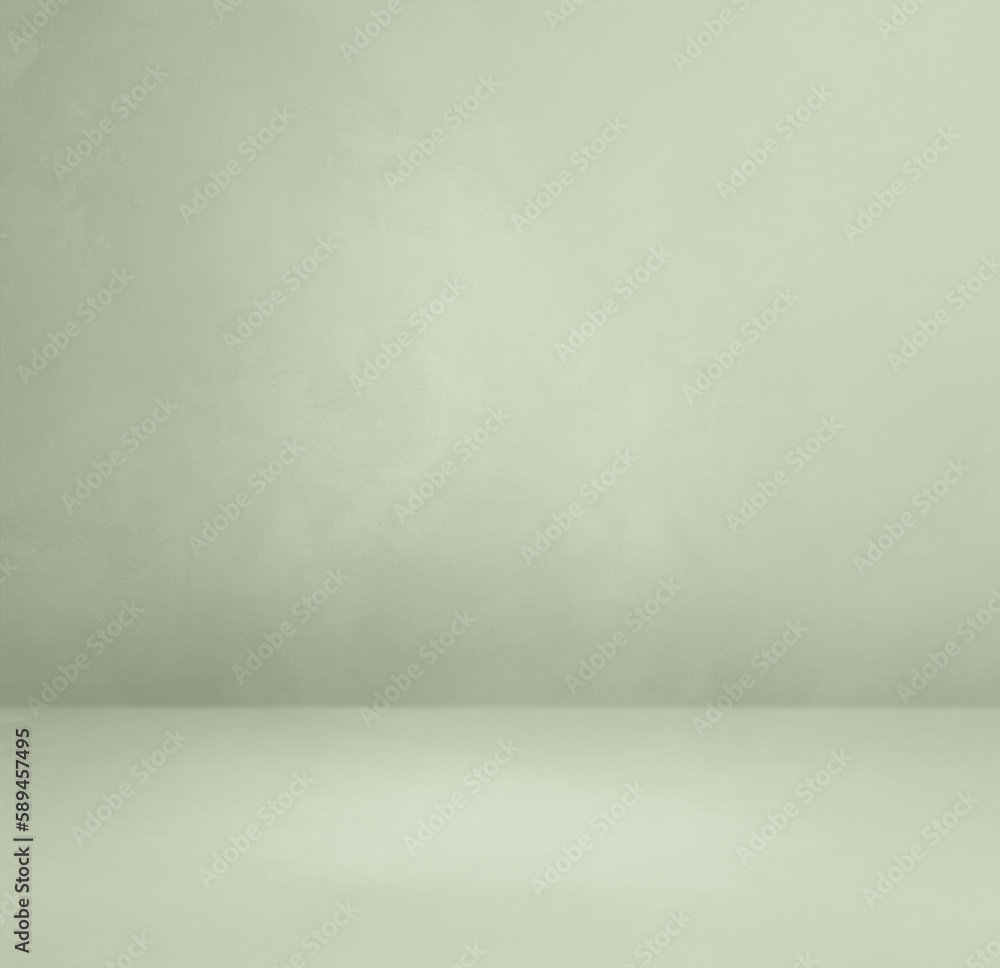 Empty light green concrete interior background Empty light green concrete interior background