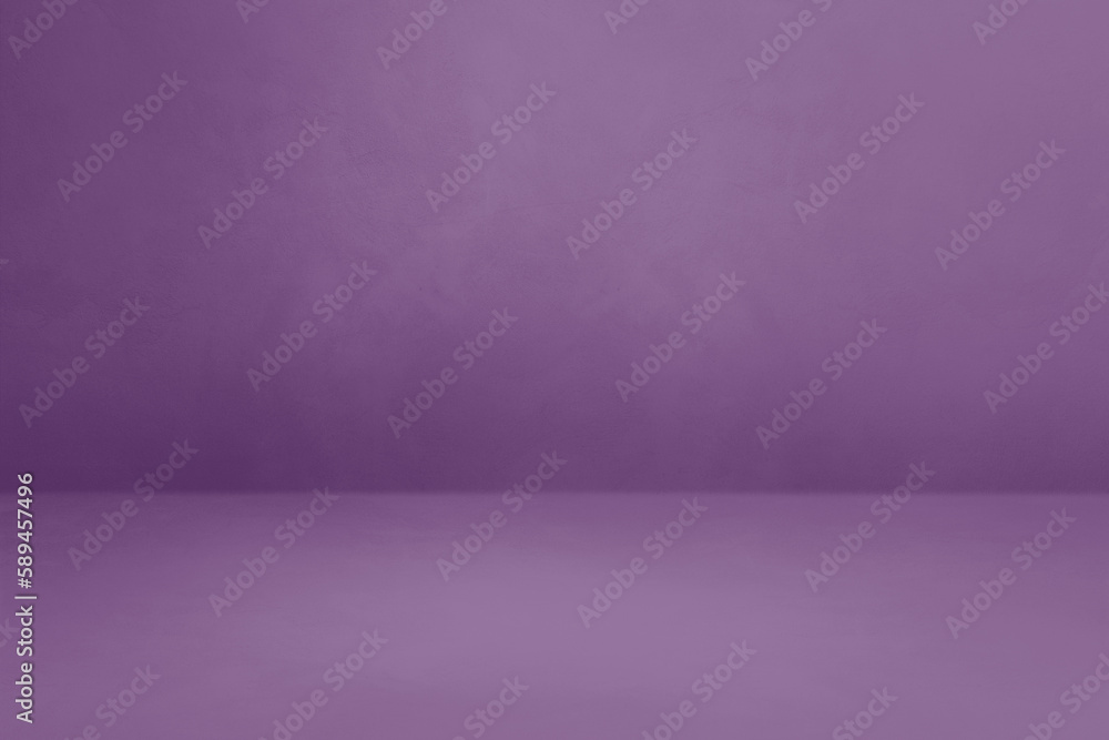 Empty dark lilac purple concrete interior background Empty dark lilac purple concrete interior background