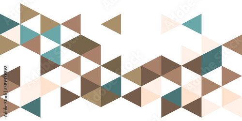 Abstract colorful low poly geometric shapes background