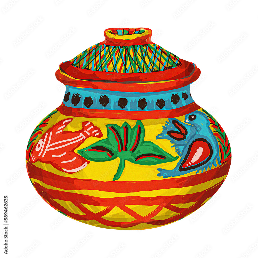 Bengali New Year (Pohela Baishakh) Celebration in Bangladesh. Colorful