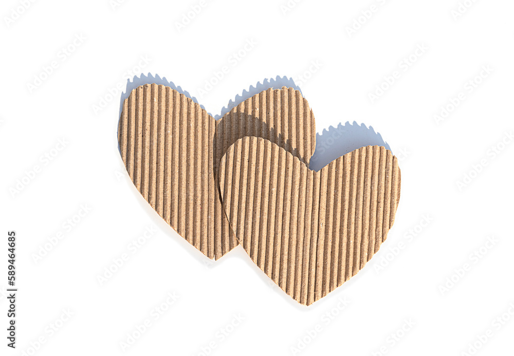 Cardboard heart on white background. photo for the of Valentine day with empty space for your text. wallpaper. Cardboard heart on white background. photo for the of Valentine day with empty space for your text. wallpaper.