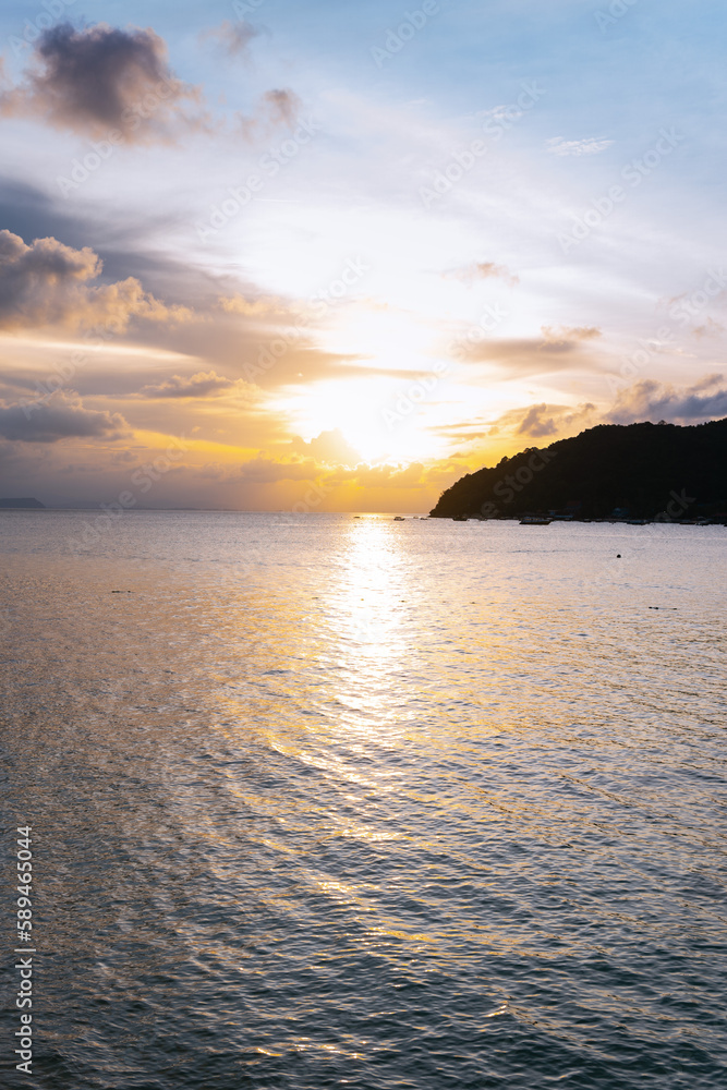 Perhentian Island Beautiful Sunset 