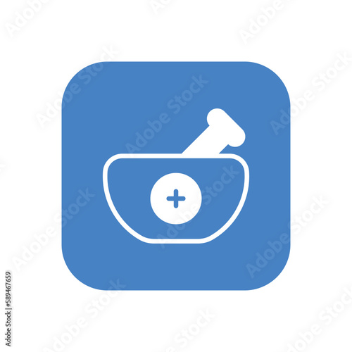 Herbal Medicine icon vector stock.